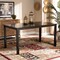 Baxton Studio Eveline Espresso Brown Finished Rectangular Wood Dining Table 162-10519 - alternate 2